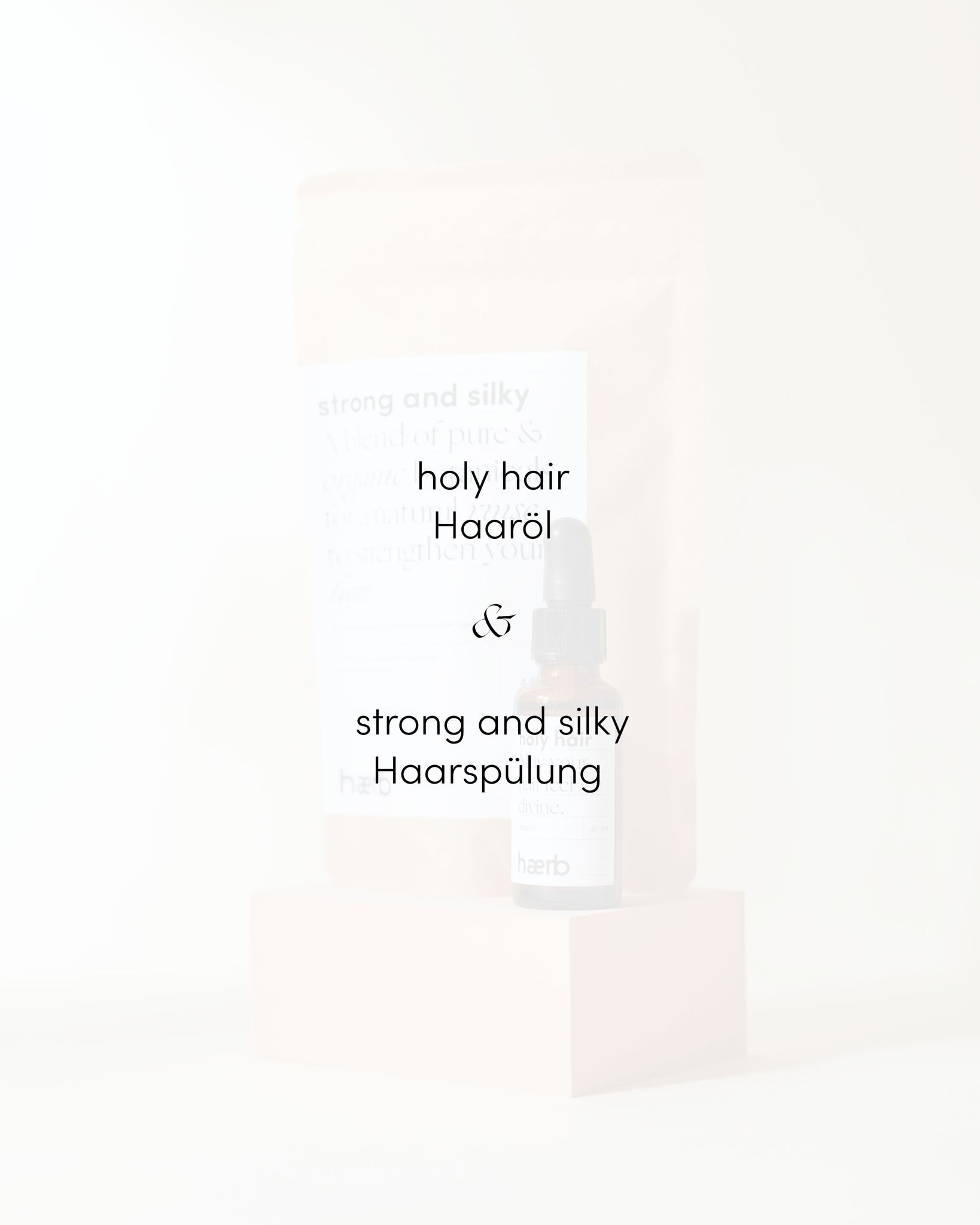 holy hair package // Haaröl & Kräuterspülung